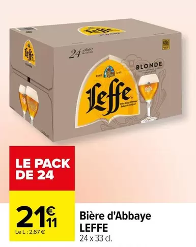 Leffe - Bière D'abbaye