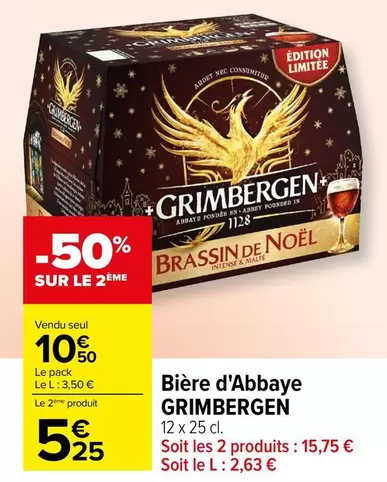 grimbergen - bière d'abbaye