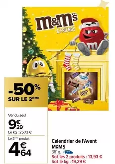 M&M's - Calendrier De L'avent