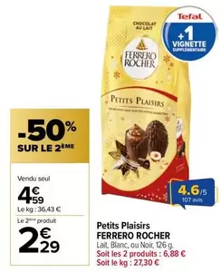 ferrero rocher - petits plaisirs