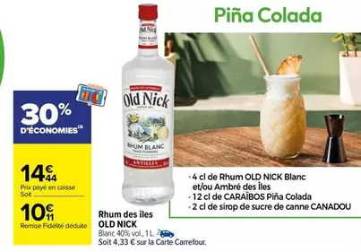 Old Nick - Rhum Des Iles