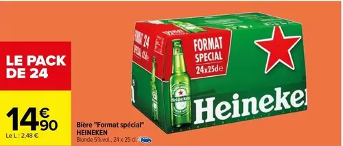 Heineken - Bière "Format Spécial"