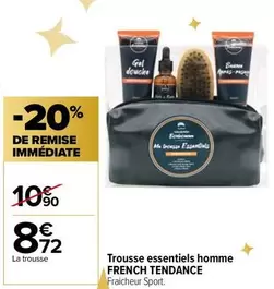 French Tendance - Trousse Essentiels Homme