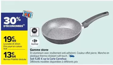 Carrefour - Gamme Stone