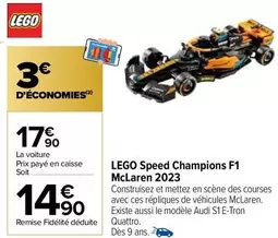 LEGO - Speed Champions F4 Mclaren 2023