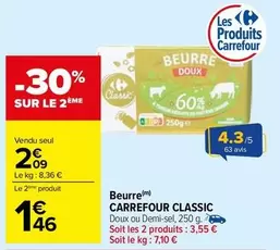 Carrefour - Beurre Classic