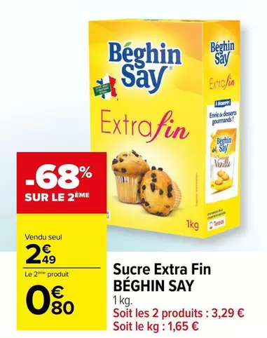 envie - sucre extra fin