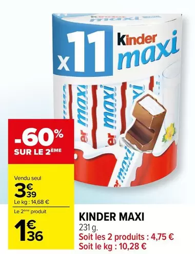 kinder - maxi