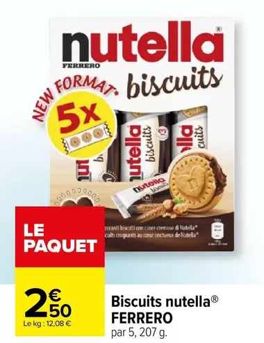 nutella - biscuits