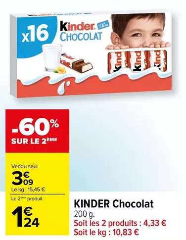 Kinder - Chocolat