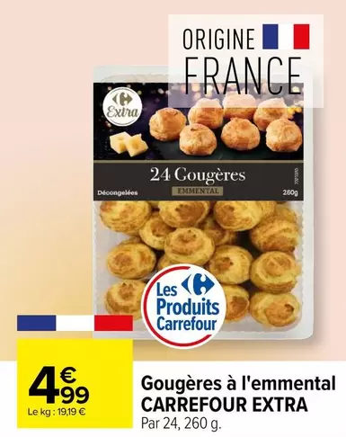 Carrefour - Extra Gougères À L'emmental