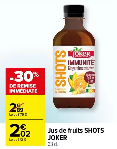 Joker - Jus De Fruits Shots