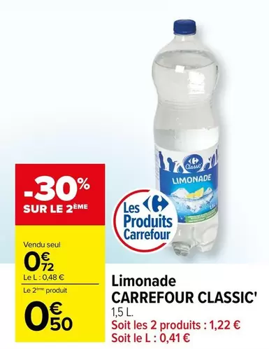 Carrefour - Limonade Classic