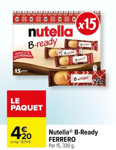 Nutella -  B-Ready