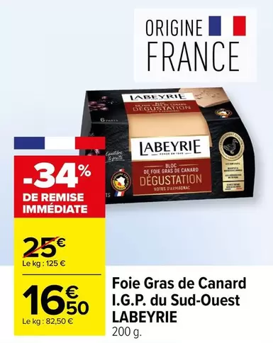 Labeyrie - Foie Gras De Canard I.g.p. Du Sud-ouest