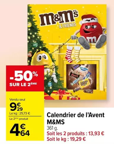 M&M's - Calendrier De L'avent