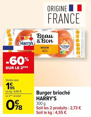 Harry's - Burger Brioché