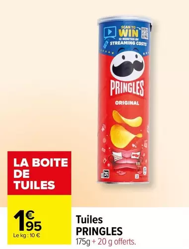 pringles - tuiles