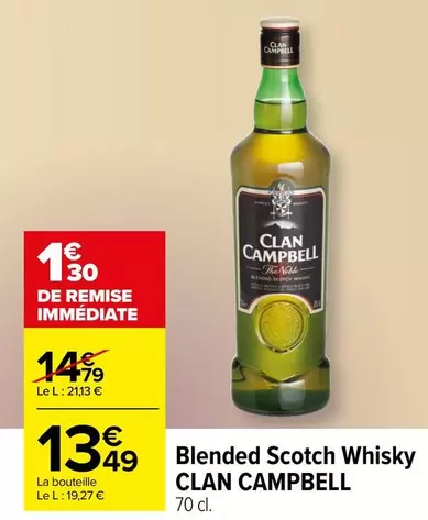 Clan campbell - Blended Scotch Whisky