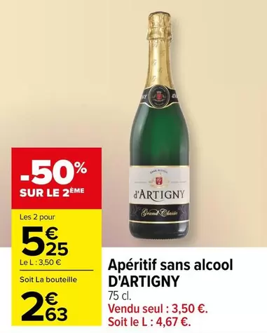 D'artigny - Aperitif Sans Alcool