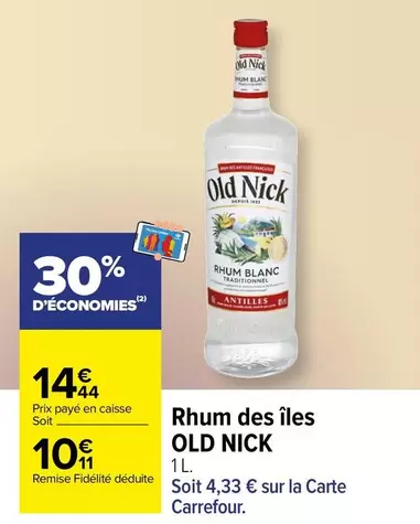 Old Nick - Rhum Des Îles