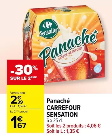 carrefour - panaché sensation