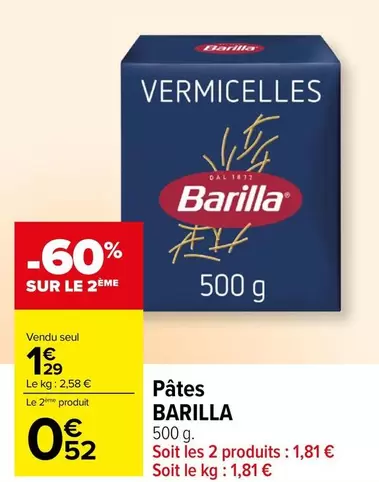 barilla - pâtes