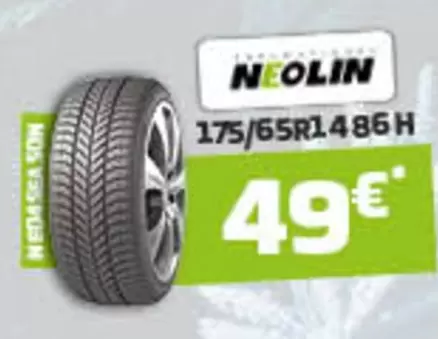 Neolin - 175/65r1486h offre à 49€ sur SiliGom