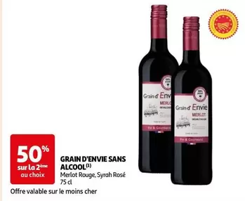 Grain D'Envie - Sans Alcool offre sur Auchan Hypermarché