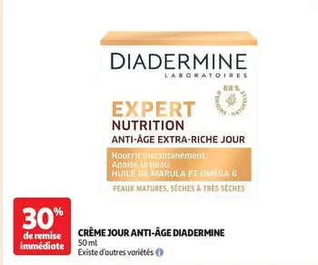 Diadermine - Crème Jour Anti-âge offre sur Auchan Hypermarché