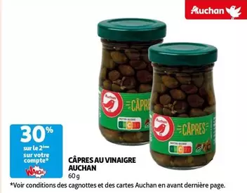 Auchan - Capres Au Vinaigre offre sur Auchan Hypermarché