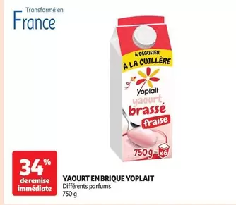 Yoplait - Yaourt En Brique offre sur Auchan Supermarché