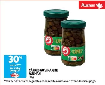 Auchan - Cápres Au Vinaigre offre sur Auchan Supermarché