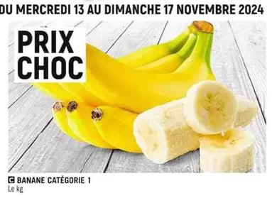 Banane Categorie 1 offre sur Spar