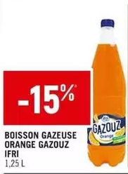 Ifri - Boisson Gazeuse Orange Gazouz offre sur Spar