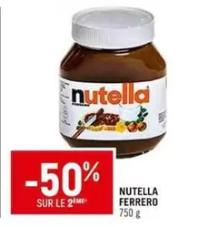 Ferrero - Nutella offre sur Spar