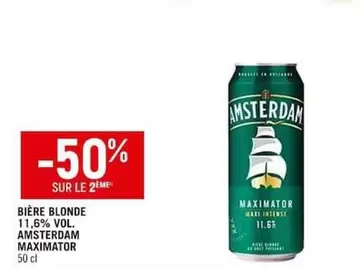 Amstel bam - Bière Blonde 1.5% Vol. offre sur Spar