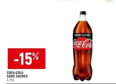 Coca cola - Sans Sucres offre sur Spar