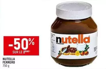 Ferrero - Nutella offre sur Spar