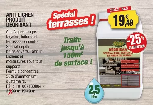 TOUS - Anti Lichen Produit offre à 19,49€ sur Outiror