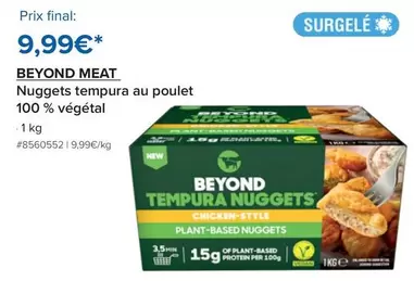 Beyond Meat - Nuggets Tempura Au Poulet 100 % Végétal offre à 9,99€ sur Costco