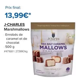 J-Charles - Marshmallows offre à 13,99€ sur Costco