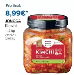 Jongga - Kimchi offre à 8,99€ sur Costco