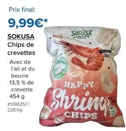 Sokusa - Chips De Crevettes offre à 9,99€ sur Costco