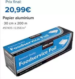 Kirkland - Papier Aluminium offre à 20,99€ sur Costco