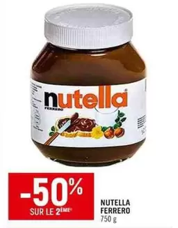 Nutella - offre sur Casino Shop