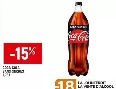 Coca cola - Sans Sucres offre sur Casino Shop