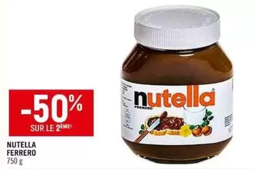 Nutella - offre sur Casino Shop