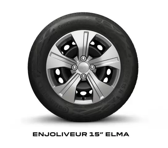 Elma - Enjoliveur 15" offre sur Dacia