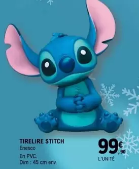 Enesco - Tirelire Stitch offre à 99,9€ sur E.Leclerc Espace Culturel